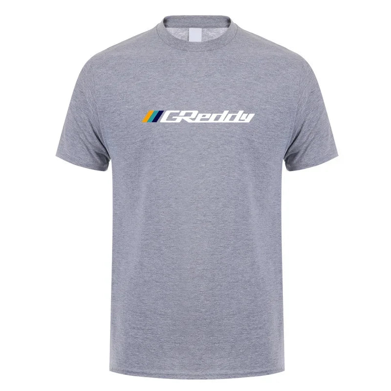 GReddy Turbo Systems T Shirts Cotton Men Summer GReddy T-shirt Funny Tee Man T Shirt