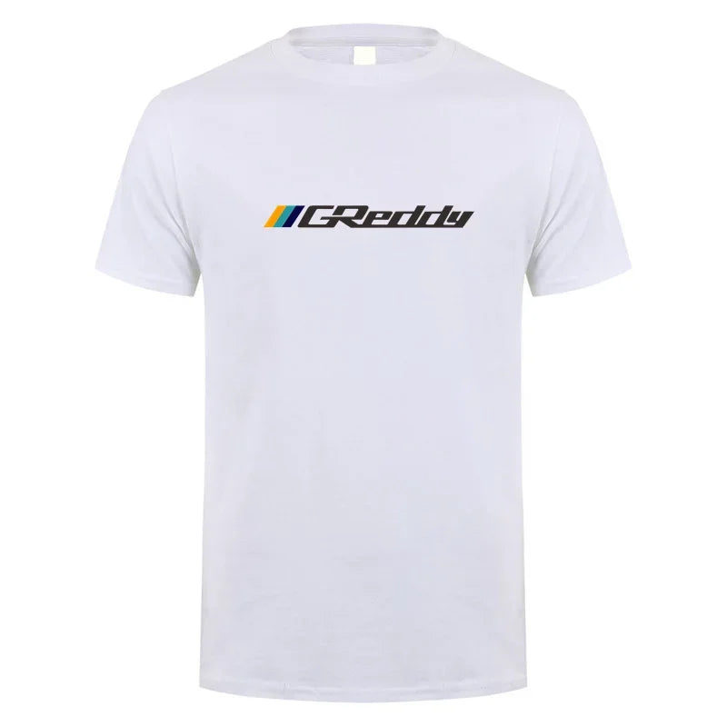 GReddy Turbo Systems T Shirts Cotton Men Summer GReddy T-shirt Funny Tee Man T Shirt
