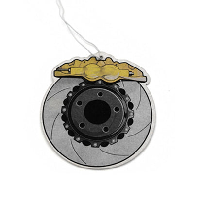 Newest JDM Car Air Freshener Hanging Car Rear View Solid Paper Turbo Brake Disc Shock Absorber Car Diffuser Interior Accessories