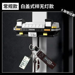 New Car Open Headlight Key Holder Light Wall Mount Keychain Holder Key Hooks Entrance Keyholder Ae86 Car Key Hangers Decoration