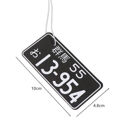 JDM Car Air Freshener Hanging Rearview Mirror Perfume Flavoring Turbo Brake Disc Shock Absorber Solid Paper Diffuser Accessories