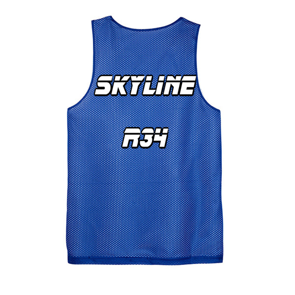 ROYAL/WHITE - BACK