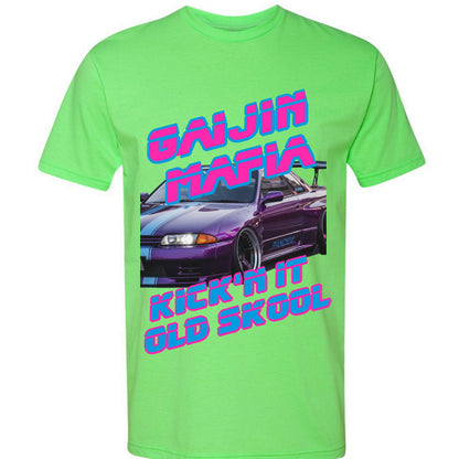 Neon Heather Green - FRONT
